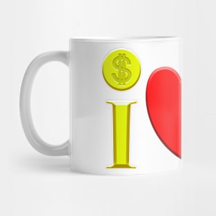 I Heart Money Mug